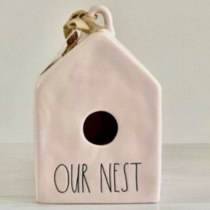 Rae Dunn Our Nest Birdhouse